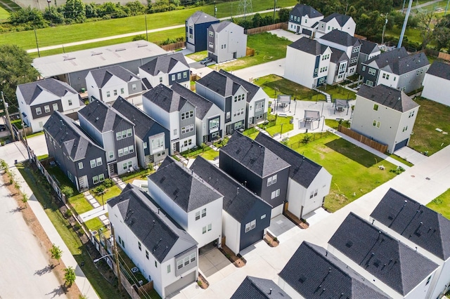 8305 Springwood Creek Ln, Houston, TX 77055 - aerial view of residential area