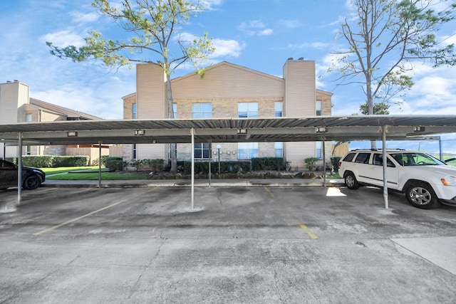 10555 Turtlewood Ct Unit 1510, Houston, TX 77072 - view of covered parking lot