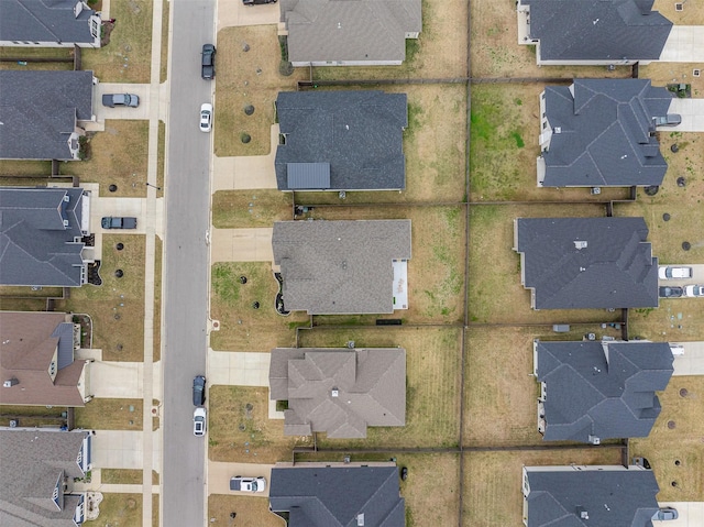 birds eye view of property featuring a residential view