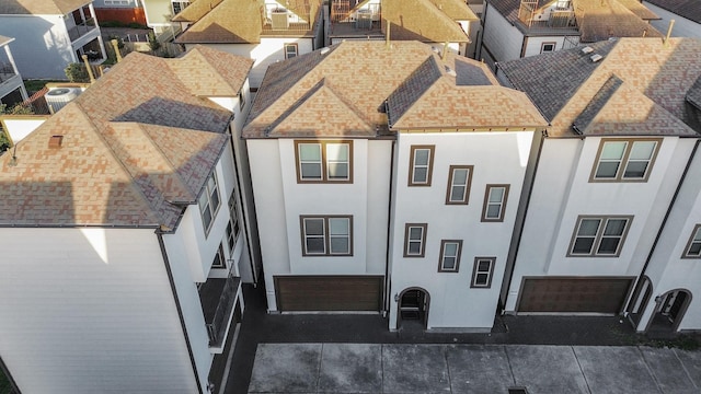 exterior space with a residential view