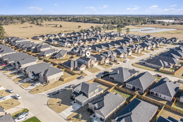 birds eye view of property featuring a residential view