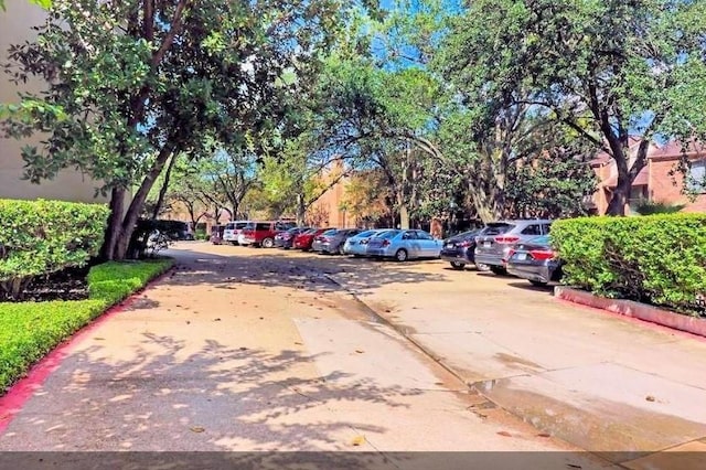 view of uncovered parking lot