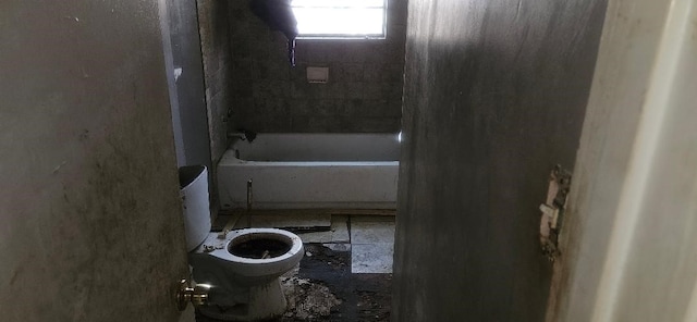 full bath featuring toilet