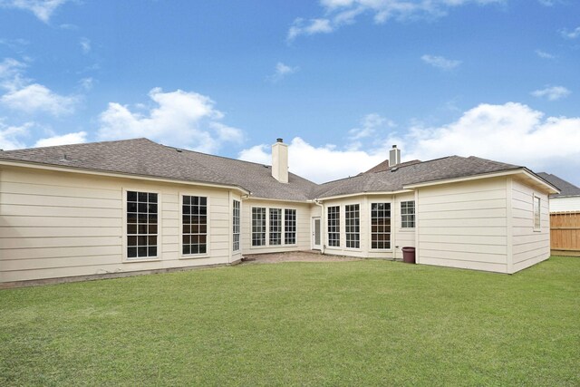 7419 Place Vendome, Spring, TX 77379 - back of property featuring a chimney