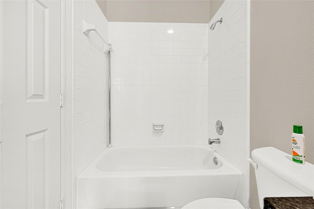 7419 Place Vendome, Spring, TX 77379 - bathroom with toilet and shower / bath combination