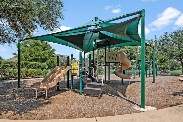 view of communal playground