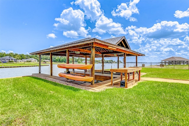18752 Palm Beach Blvd, Montgomery, TX 77356 - dock area featuring a water view