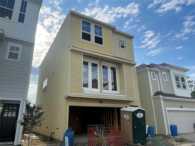 5615 Iris Harvest Dr, Houston, TX 77091 - view of front of home with a garage