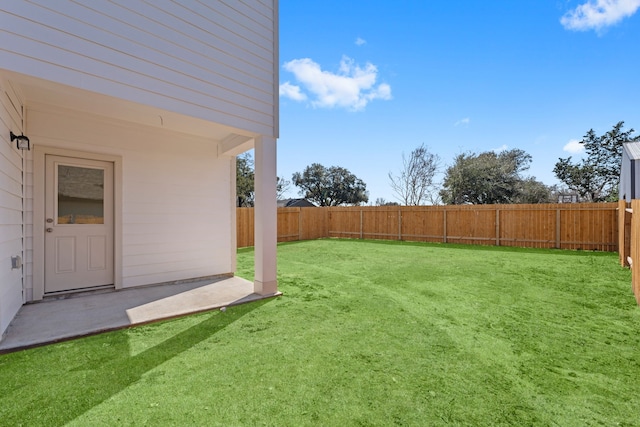 11837 E Gate Dr, Willis, TX 77318 - view of yard with a fenced backyard