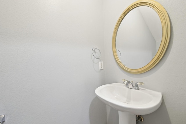 bathroom with a sink