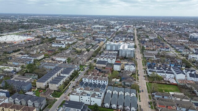 drone / aerial view featuring a residential view