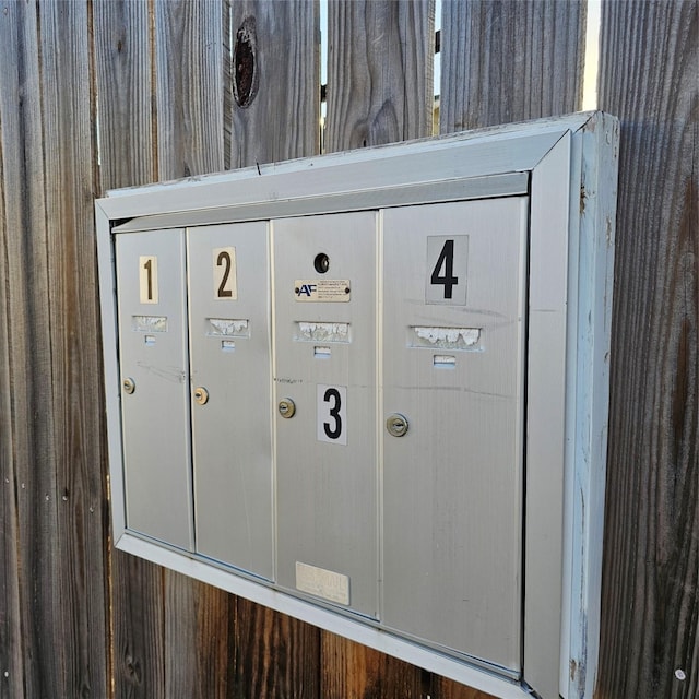 details featuring mail area