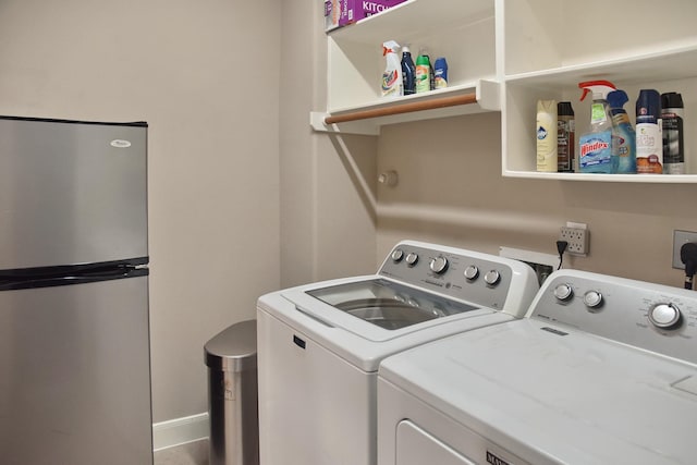 16815 Coronado Springs Dr, Spring, TX 77379 - laundry room with laundry area and washer and dryer