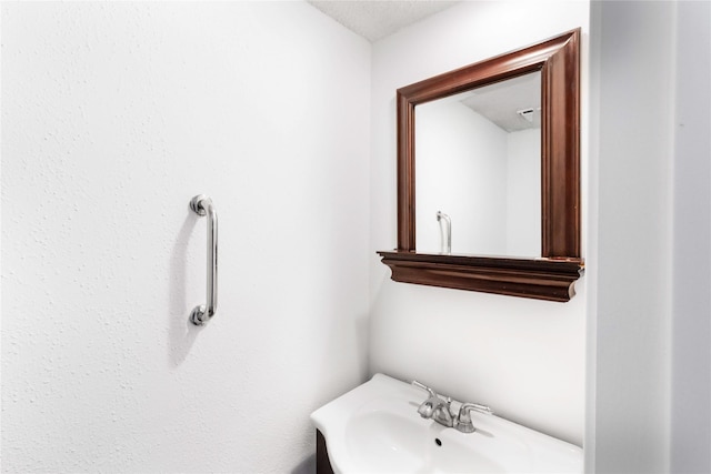 bathroom with a sink