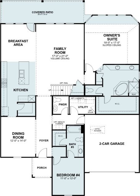 8518 Pier Cove Dr, Cypress, TX 77433 - view of property floor plan