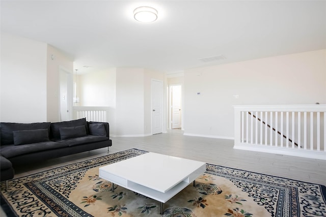 4918 Seaside Sparrow Ln, Baytown, TX 77521 - living room with visible vents and baseboards