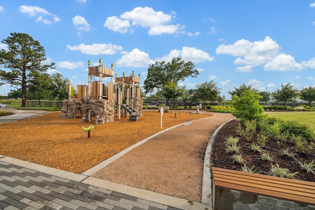 view of community play area