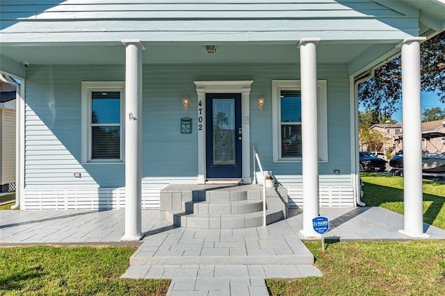 view of property entrance