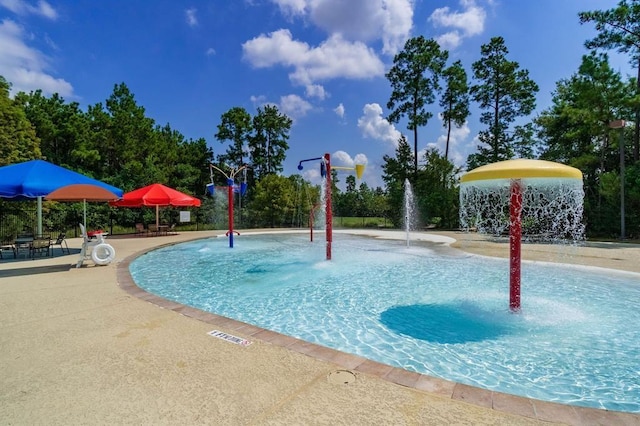 view of swimming pool