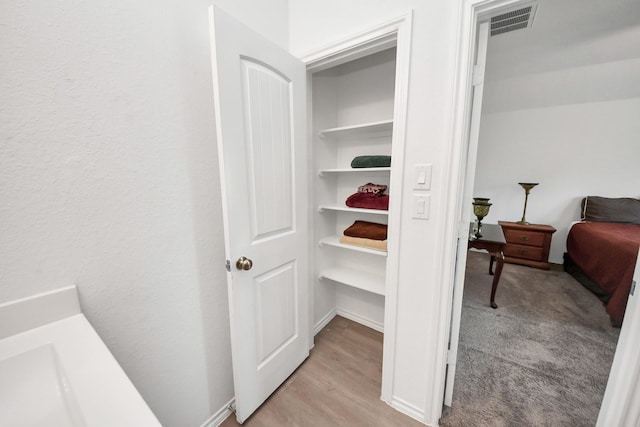 closet with visible vents