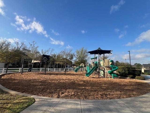 view of community playground