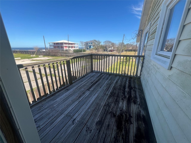 view of deck