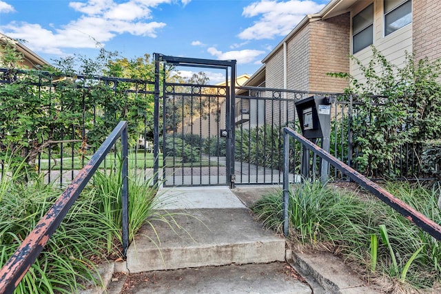 view of gate