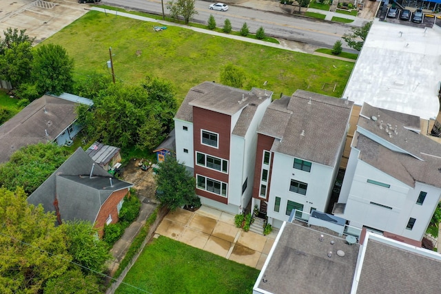 birds eye view of property featuring a residential view