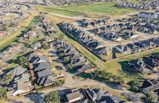 birds eye view of property featuring a residential view