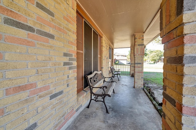 view of patio / terrace featuring a porch