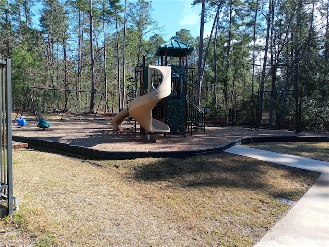 view of community playground