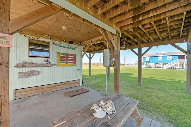 view of patio