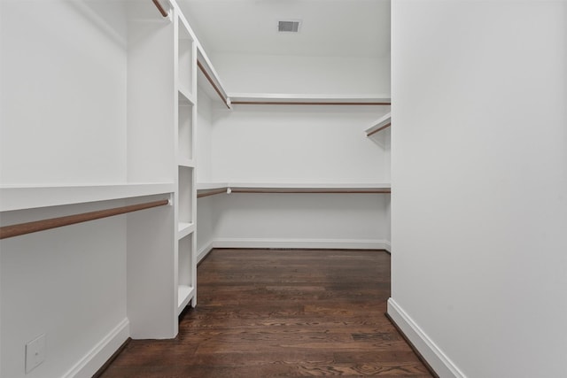 1214 Heights Blvd, Houston, TX 77008 - walk in closet featuring wood finished floors and visible vents