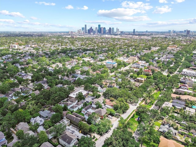 1214 Heights Blvd, Houston, TX 77008 - birds eye view of property featuring a view of city