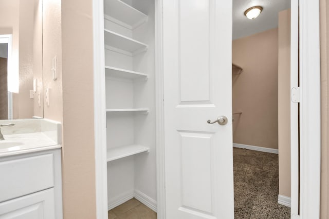 view of closet