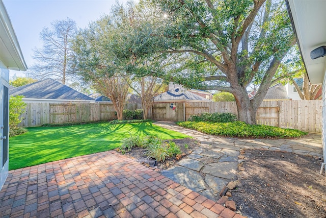 view of patio / terrace featuring a fenced backyard