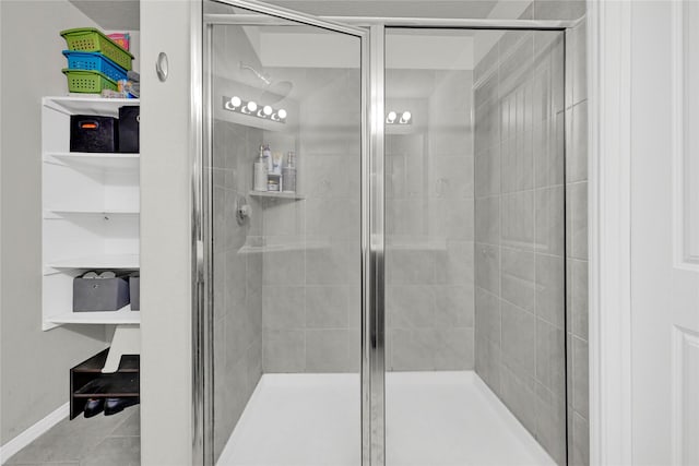 full bath with a stall shower