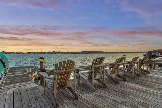 84 Waterford Way, Montgomery, TX 77356 - dock featuring a water view