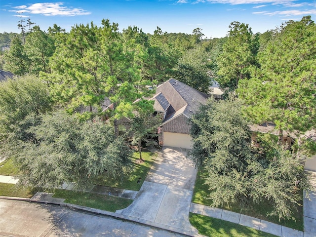 126 Magnolia Grove Ln, Conroe, TX 77384 - birds eye view of property