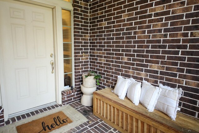 126 Magnolia Grove Ln, Conroe, TX 77384 - property entrance with brick siding