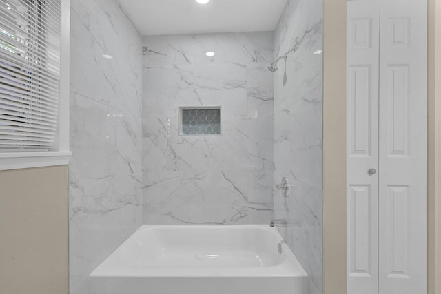 806 Moody Ave, League City, TX 77573 - bathroom featuring a closet and  shower combination