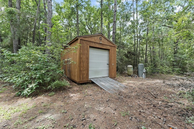 view of outdoor structure with an outdoor structure