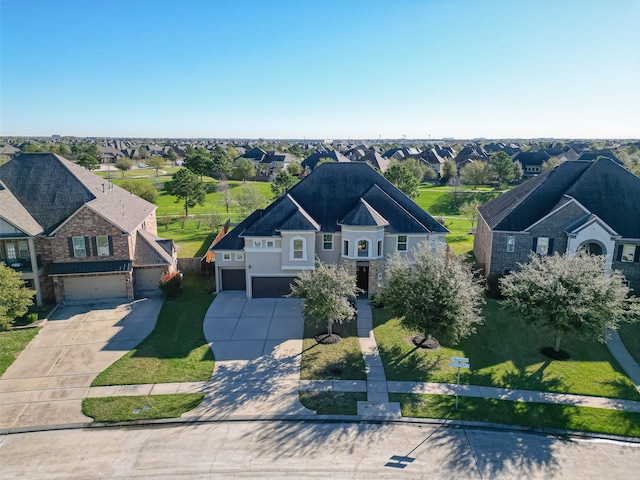 10018 Durango Path Ln, Cypress, TX 77433 - birds eye view of property featuring a residential view