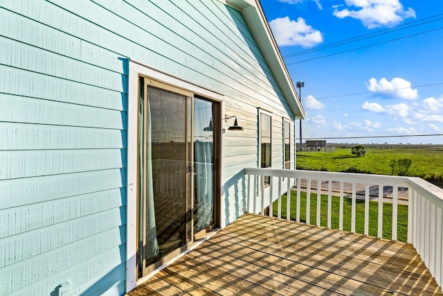 view of deck