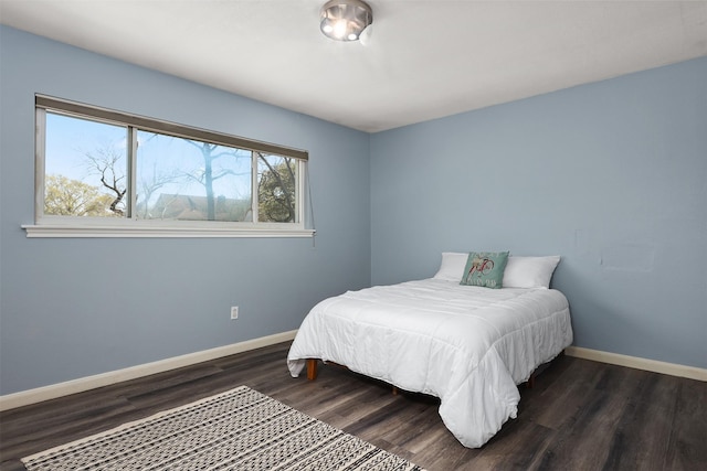 18531 Point Lookout Dr, Houston, TX 77058 - bedroom with wood finished floors and baseboards