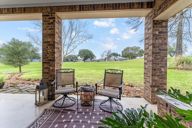 view of patio