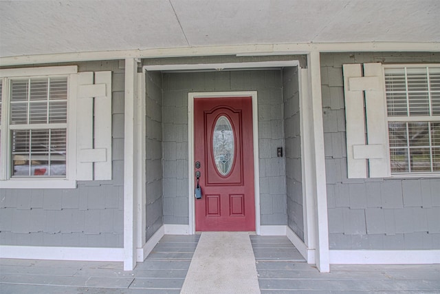 view of property entrance