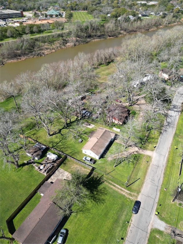 602 Riveredge Dr, Richmond, TX 77406 - drone / aerial view with a water view