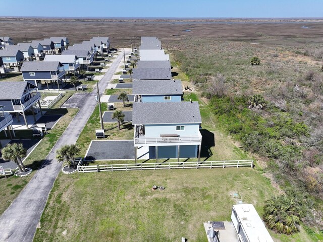 bird's eye view featuring a residential view