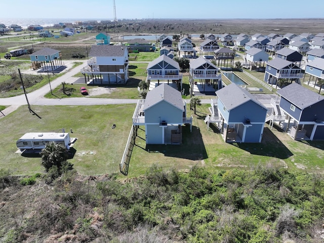 1040 Johnson Rd, Gilchrist, TX 77617 - bird's eye view featuring a residential view
